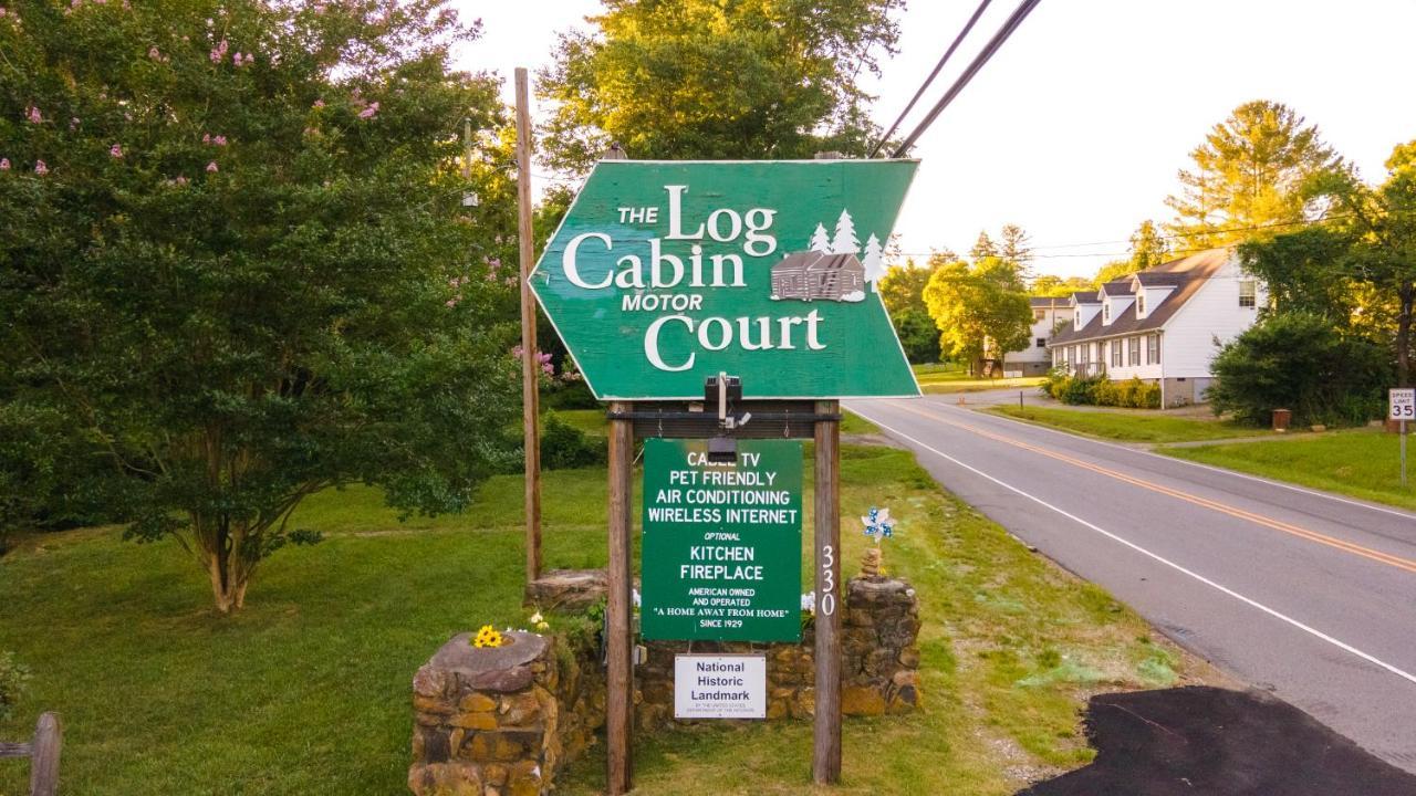 Log Cabin Motor Court Asheville Exterior photo